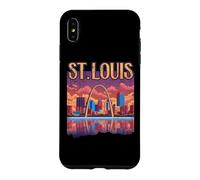 Custodia per iPhone XS Max st. louis, gateway, arco, missouri, paesaggio urbano, orizzonte