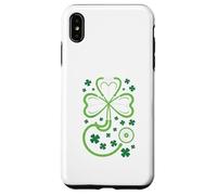 Custodia per iPhone XS Max St Patrick's Day Nurse Doctor Stethoscope Shamrock RN MD