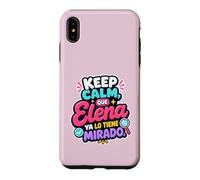 Custodia per iPhone XS Max Stai calmo, que Elena ya lo tiene mirado