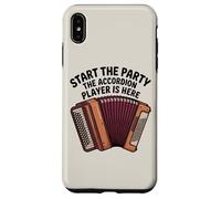 Custodia per iPhone XS Max Start The Party Fisarmonica Player Music Instrument