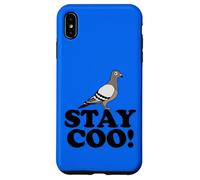 Custodia per iPhone XS Max Stay Coo Pigeon Resta Coo