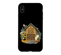 Custodia per iPhone XS Max STEM HOUSE READY Api Solitarie Rifugio in Giardino