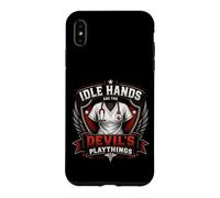Custodia per iPhone XS Max Stemma da infermiera vintage «Idle Hands Are The Devil's Playthings»
