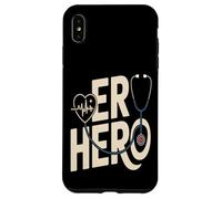 Custodia per iPhone XS Max Stetoscopio ER HERO Pronto Soccorso Infermiere Medico