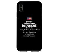 Custodia per iPhone XS Max Storia degli Stati Uniti della Georgia