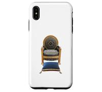 Custodia per iPhone XS Max Storia dell'arte della sedia del trono imperiale in stile napoleone