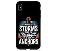 Custodia per iPhone XS Max Storms Reveal The Strength Of Our Anchors -