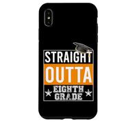 Custodia per iPhone XS Max Straight Outta 8th Grade Graduation