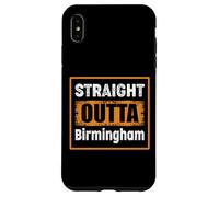 Custodia per iPhone XS Max Straight Outta Birmingham, Alabama, USA, stile retrò invecchiato
