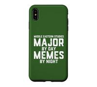 Custodia per iPhone XS Max Studi mediorientali importanti di giorno Memes Night Vicino Oriente