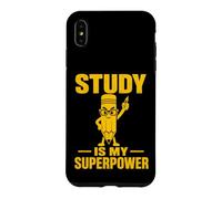 Custodia per iPhone XS Max Studious Pencil Learning Strength Student Design