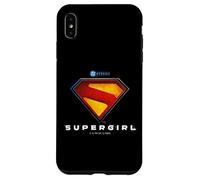 Custodia per iPhone XS Max Supergirl 2026 Full Color Shield Name Under Shield