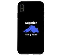 Custodia per iPhone XS Max Superior State of Mind: Lake Superior