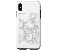 Custodia per iPhone XS Max Superman Exploding Space Sketch