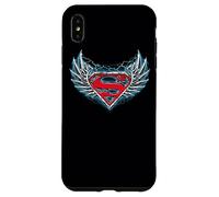 Custodia per iPhone XS Max Superman Steel Wings Logo
