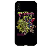 Custodia per iPhone XS Max Superman Versus Metallo Blacklight