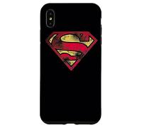 Custodia per iPhone XS Max Superman War Torn Logo Shield