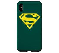 Custodia per iPhone XS Max Superman Yellow & Green Shield