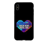 Custodia per iPhone XS Max Synth Music Producer Analog Heart Digital Soul