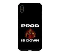 Custodia per iPhone XS Max SysAdmin Prod Is Down Server On Fire DevOps Tech Humor