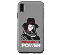 Custodia per iPhone XS Max T-shirt La Conoscenza è Potere - Arte Filosofica Moderna
