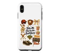 Custodia per iPhone XS Max Take Me Out to the Ball Gioco Vintage Duck