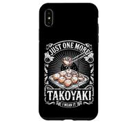 Custodia per iPhone XS Max Takoyaki Cultura alimentare giapponese Osaka Style Snack Giappone Fan