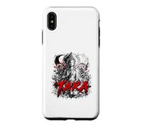 Custodia per iPhone XS Max Tara Dea buddista Lotus Moon Phases Meditazione