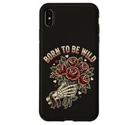 Custodia per iPhone XS Max Tatuaggio Gotico Di Rose