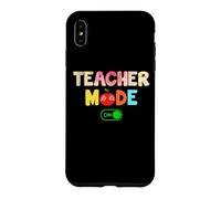 Custodia per iPhone XS Max Teacher Mode On Teaching Funny School Teachers