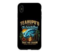 Custodia per iPhone XS Max Teahupo'o Tahiti Nui Polynesia Cavalca la leggenda Surf Addicted