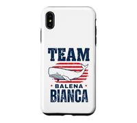 Custodia per iPhone XS Max Team Balena Bianca Democrazia Cristiana Vintage