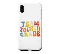Custodia per iPhone XS Max Team Fourth Grade Back to School 4th Grade Teacher Boys Kids