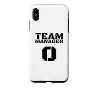 Custodia per iPhone XS Max Team Manager Attrezzature sportive Coach Giocatore