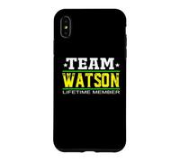 Custodia per iPhone XS Max Team Watson Lifetime Member Surname Last Name Tree Reunion