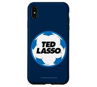 Custodia per iPhone XS Max Ted Lasso soccer ball logo