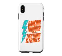 Custodia per iPhone XS Max Tempesta Chaser Danza Attraverso Il Fulmine Colpi