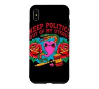 Custodia per iPhone XS Max Tenere la politica fuori dalle rose serpente utero