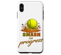 Custodia per iPhone XS Max Tennis smash in progress
