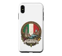Custodia per iPhone XS Max Tesori D Italia Pisa E Venezia Torre Pendente Gondola Grafica