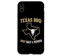 Custodia per iPhone XS Max Texas BBQ Just Sale and Pepper Authentic Pitmaster Grilling