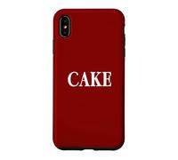 Custodia per iPhone XS Max That Says Cake Shirt - Un design che dice torta