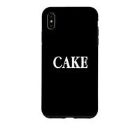 Custodia per iPhone XS Max That Says Cake Shirt - Un design che dice torta