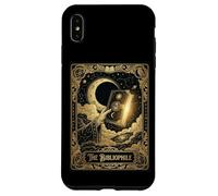 Custodia per iPhone XS Max The Bibliophile Tarocco Carta Estetica Celeste Book Lover