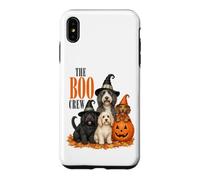 Custodia per iPhone XS Max The Boo Crew Halloween Dogs Pumpkin Witch Hat