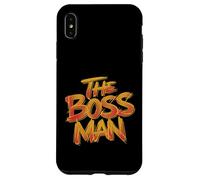 Custodia per iPhone XS Max The Boss Man | Maglietta Leadership Uomo Bambino | Executive Power