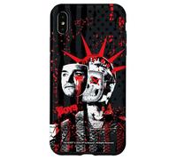 Custodia per iPhone XS Max The Boys Homelander Statue of Liberty Skull Graffiti TV Show