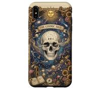 Custodia per iPhone XS Max The Cosmic Sigil Celestial Skull and Galaxy