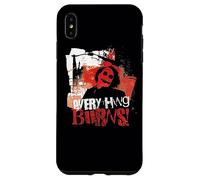 Custodia per iPhone XS Max The Dark Knight Joker Everything Burns