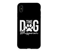 Custodia per iPhone XS Max The Dog Whisperer Agility Manager per amanti dei cani, proprietari di animali domestici